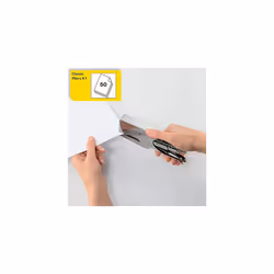 Classic Platinum K1 Stapling Pliers 50 Sheet Capacity Stapling and Pinning Uses 266 and 268 mm Staples Metal Matte Chrome 5000251