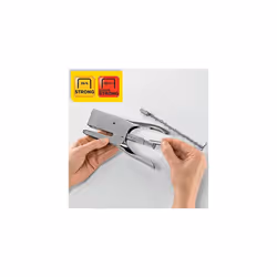 Classic Platinum K1 Stapling Pliers 50 Sheet Capacity Stapling and Pinning Uses 266 and 268 mm Staples Metal Matte Chrome 5000251