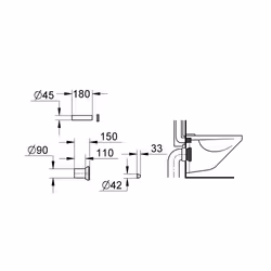 GROHE 37311K00 faucet part/fitting Black