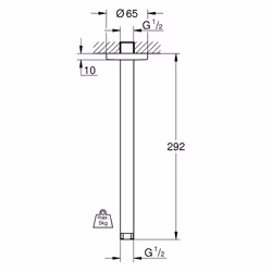 GROHE Rainshower Chrome 1 pc(s) - Additional view 5