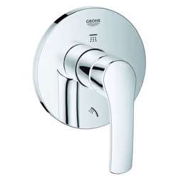 Eurosmart New Single-Handle 3-Port Diverter Valve Trim Kit with Lever