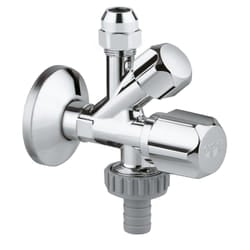 GROHE Original WAS Combination service valve Metal Chrome