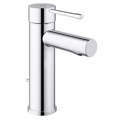 GROHE Essence, Bathroom sink, Lever handles, Metal, 1/2"