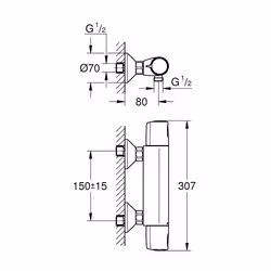 GROHE Precision Trend Chrome