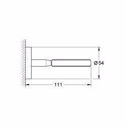 GROHE BauCosmopolitan shower tray Chrome - Additional view 5