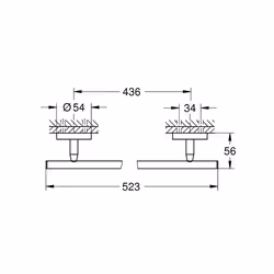 GROHE BauCosmopolitan Chrome