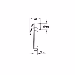 GROHE Tempesta-F Trigger Spray 30 White