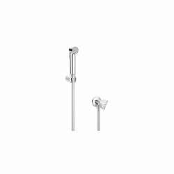 Grohe Tempesta F Trigger Spray 30Â Wall Holder Set with Shut-Off Valve 1Â Type of Jet, Pack of 1Â 26357000