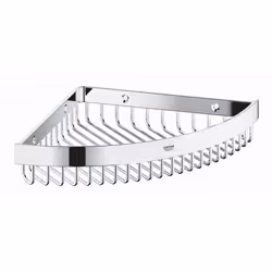 Grohe 40809000 Selection Cube Bathroom Shower Shelf Starlight Chrome