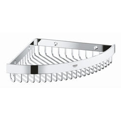 Grohe 40809000 Selection Cube Bathroom Shower Shelf  Starlight Chrome