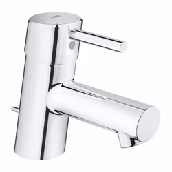 GROHE 34702001 Concetto Single Hole Single-Handle XS-Size Bathroom Faucet 1.2 GPM Chrome