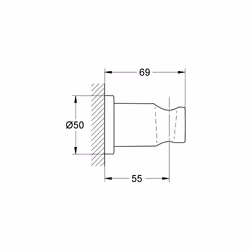 GROHE Rainshower shower holder - Additional view 3