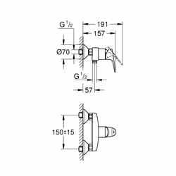 GROHE Start Flow Chrome