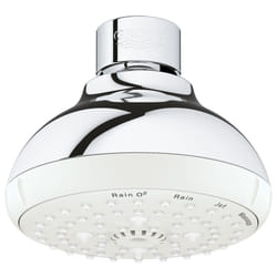 Grohe 26044001 Tempesta Classic 100 1.75 GPM 4-Spray Shower Head  Starlight Chrome