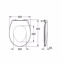 GROHE Bau Ceramic White - Additional view 5
