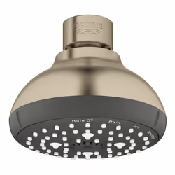 Grohe 26044EN1 1.75 GPM Tempesta Classic 100 4-Spray Shower Head  Brushed Nickel