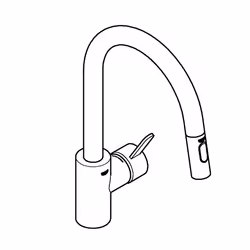 GROHE 31481001, Bathroom sink