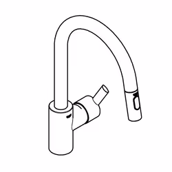 GROHE 31486001, Bathroom sink