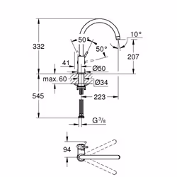 GROHE Start Classic Chrome