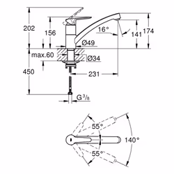 GROHE Start Eco Chrome - Additional view 4