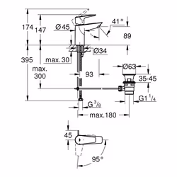 GROHE BauEdge Chrome - Additional view 6