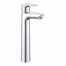 GROHE Start Edge, Chrome, Lever handles, Single, Ceramic, 2.8 cm