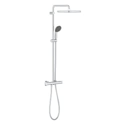 GROHE Vitalio Start System 250 Cube shower system 1 head(s) Wall Chrome