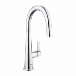 GROHE 30419000, Pull-out, Chrome, Lever handles, Single, Type C, Ceramic
