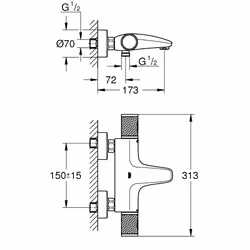 GROHE Precision Feel Chrome - Additional view 4