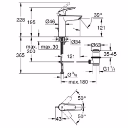 GROHE Eurosmart Chrome - Additional view 4