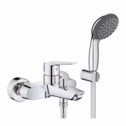 GROHE Start EHM, Bathtub & shower, Lever handles, 1/2", Chrome