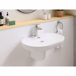 GROHE 23990EN3 Eurosmart  Single Hole Single-Handle M-Size Bathroom Faucet 1.2 GPM  Brushed Nickel