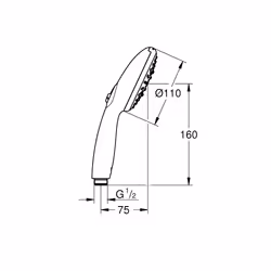 GROHE Vitalio Start 110 Chrome - Additional view 6