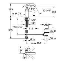 GROHE Essence Graphite