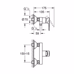 GROHE Start Edge Chrome - Additional view 5