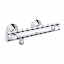 GROHE Precision Flow, Chrome, Wall, 1/2, Bottom