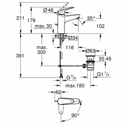 GROHE Swift Chrome - Additional view 4