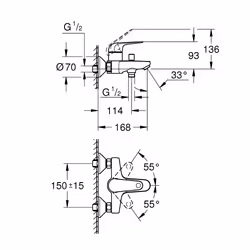 GROHE Swift Chrome - Additional view 5