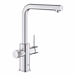 GROHE 30601000, Pull-out, Chrome, Lever handles, Single, 3/8", Type L