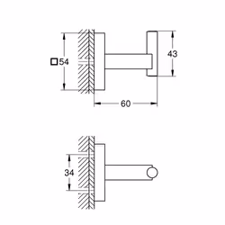 GROHE Start Cube Chrome 1 pc(s)