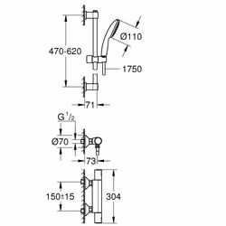 GROHE Precision Start Chrome