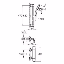 GROHE Precision Trend Chrome