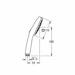 GROHE Vitalio Comfort 110 Chrome - Additional view 6