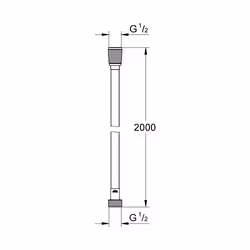 GROHE VitalioFlex Silver Chrome - Additional view 2