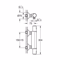 GROHE Precision Start Black