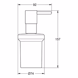 GROHE Start soap dispenser Chrome