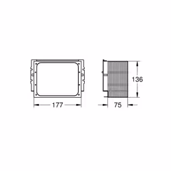 GROHE 42326000 flush toilet replacement part