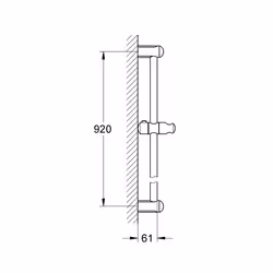 GROHE Tempesta 100 shower holder