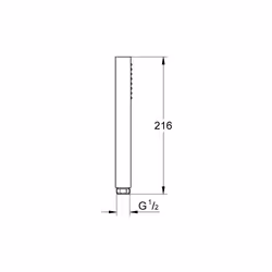 GROHE Euphoria Cube Stick shower holder
