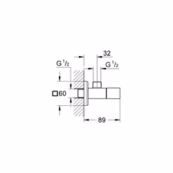 GROHE Eurocube Chrome